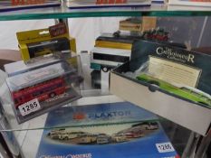 A quantity of boxed die cast including Corgi Original Omnibus, Only Fools & Horses Reliant van etc.,