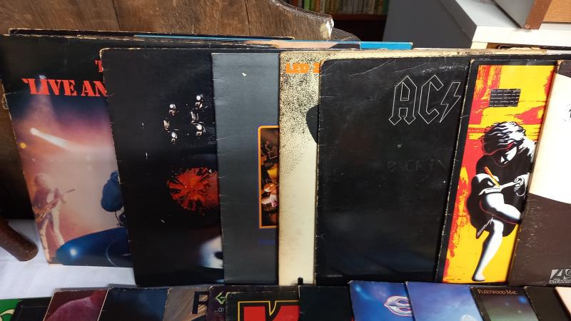 A good lot of LP's including Deep Purple, Iron Maiden, Thin Lizzy, Led Zeppelin, Judas Priest, - Image 2 of 13