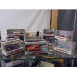 13 boxed Matchbox/Dinky die cast models, some loose in boxes.