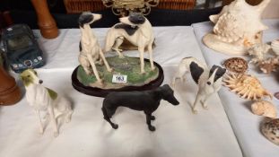 A quantity of greyhound models