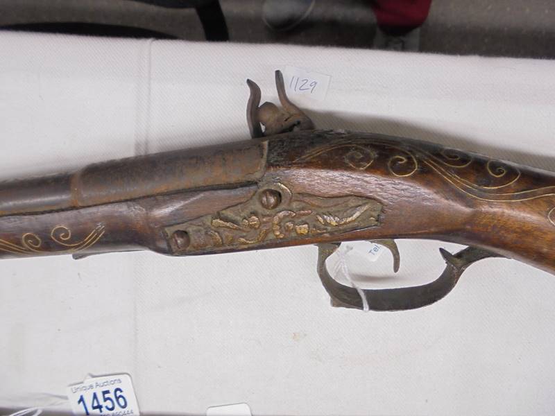 A Blunderbuss with Brass string inlay. - Image 6 of 6