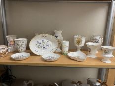 a good selection of aynsley, spode and wedgwood bone china