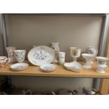 a good selection of aynsley, spode and wedgwood bone china