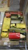 A quantity of Dinky commercial vehicles including Leyland Comet, Bedford etc.,