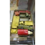 A quantity of Dinky commercial vehicles including Leyland Comet, Bedford etc.,