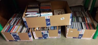 4 boxes of cd's COLLECT ONLY