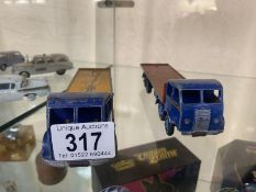 2 dinky foden 503 and 903 flat trucks