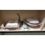 2 vintage tureens etc.