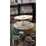 A Minton 'Marlow' cake stand