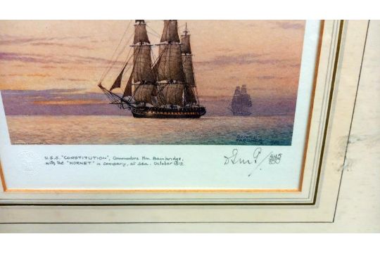 2 limited edition prints of sailing ships - Image 3 of 5