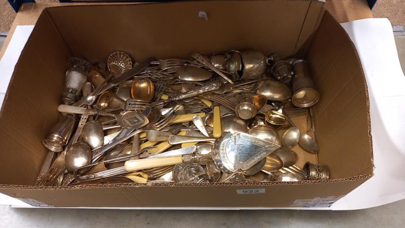 A large box of vintage cutlery, COLLECT ONLY - Image 2 of 2