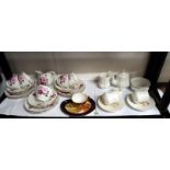 Two 2 part tea sets & 1 other