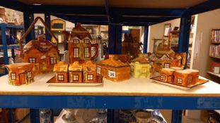 A good selection of cottage pottery including Price Kensington