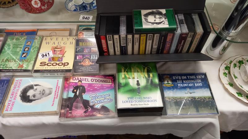 A selection of cassette tapes including audio books & music including Vera Lynn & Shirley Bassey - Image 3 of 4