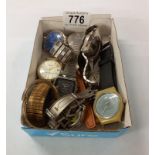 A quantity of wristwatches including vintage digital Ramino Deluxe etc.