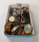 A quantity of wristwatches including vintage digital Ramino Deluxe etc.