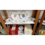 11 Spode collectors plates