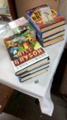 A quantity of books by Bill Bryson, 8 hardback and 3 paperback