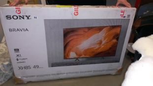 A new boxed Sony Bravia XH85 android TV