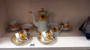 A Noritake tea set (only 4 cups)