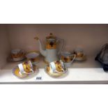 A Noritake tea set (only 4 cups)