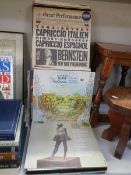 A quantity of LP records including Chopin, Vivaldi etc.,