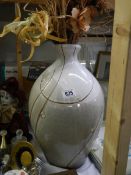 A large pottery vase, COLLECT ONLY.