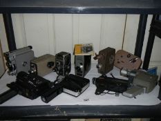 A good lot of old cine camera's etc.,