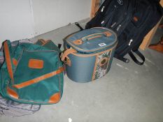 A quantity of bags including back packs etc.,