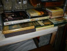 A quantity of reference books including English History etc.,