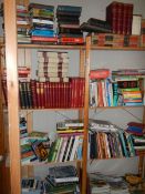 A large lot of various fiction and non fiction books including encylopaedia's, reference etc.,