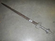 A Medieval style ornamental sword, COLLECT ONLY.