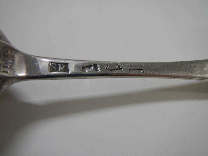 A hall marked silver table spoon. - Image 2 of 2