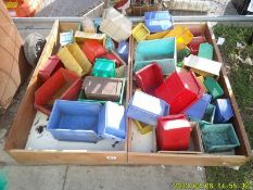 A large lot of stackable maxi bins, COLLECT ONLY.