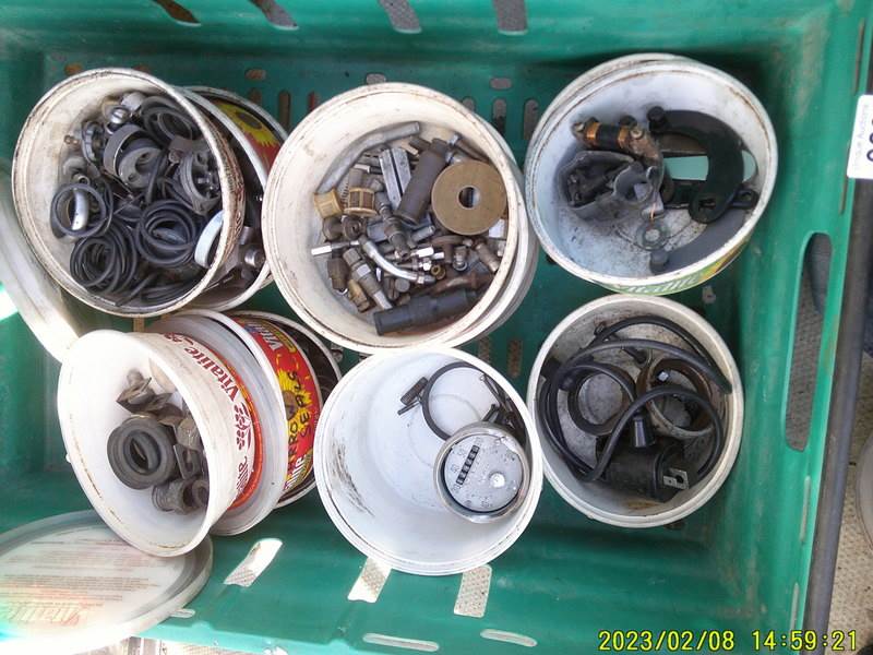 Two boxes of mainly 1970/80's motorcycle parts. - Image 3 of 10