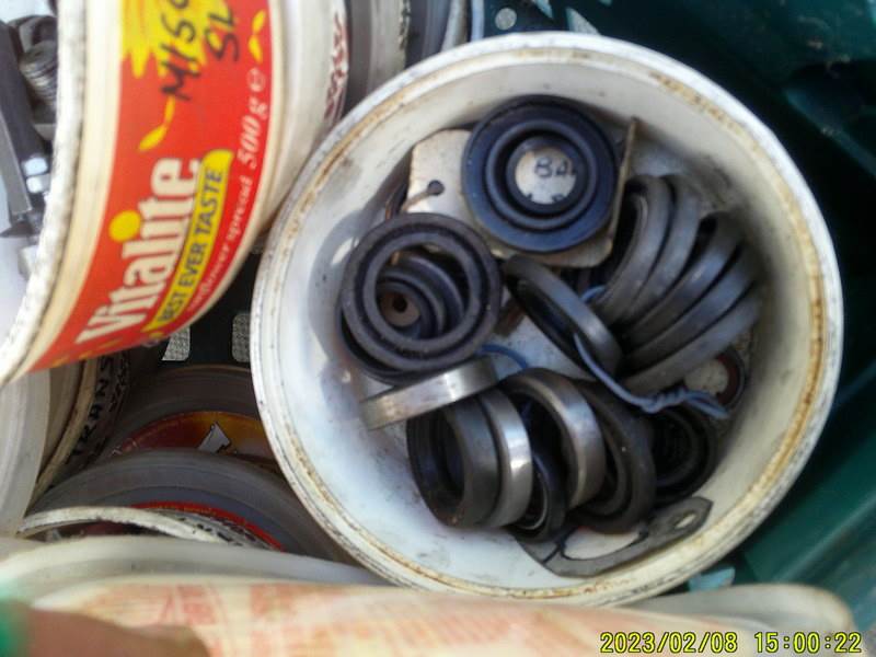 Two boxes of mainly 1970/80's motorcycle parts. - Image 10 of 10