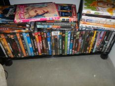 A large quantity of assorted DVD's.