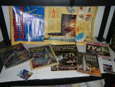 A mixed lot of space related ephemera including a copy of TV21.