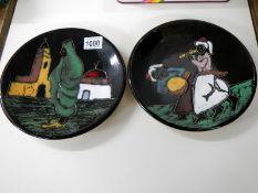 A pair of Spanish plates