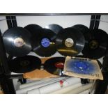 A quantity of 78 rpm records inc. Vera Lynn, Bing Crosby, Frankie Lane, Johnny Ray, Gracie Fields