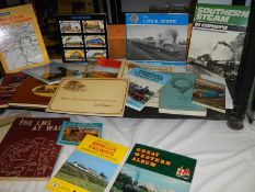 A quantity of railway related books.