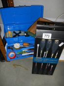 A quantity of new tools.