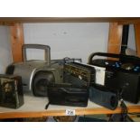 A quantity of mid to late 20th century radio's.