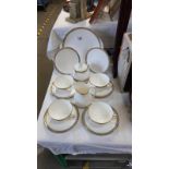 A Royal Doulton 15 piece tea set