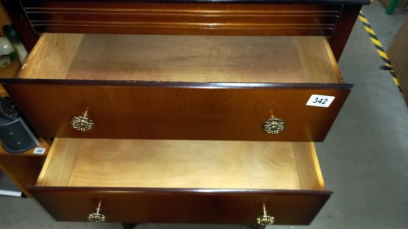 A 1950s oak chest of drawers - Collection only - Image 3 of 3