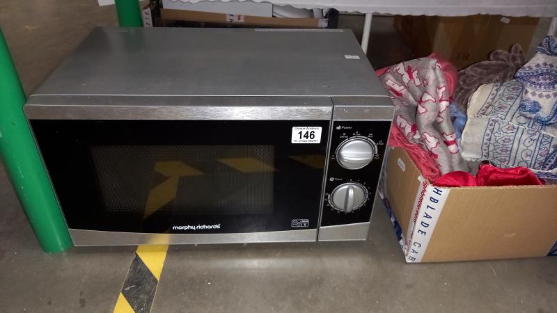 A Morphy Richards Microwave