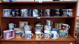 A good selection of collectable mugs