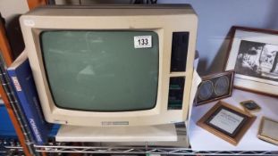 An Amstrad PCW 8256 computer monitor