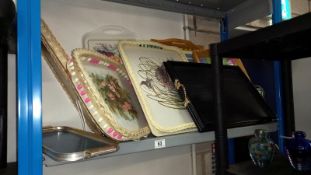 A Selection of Vintage Serving trays