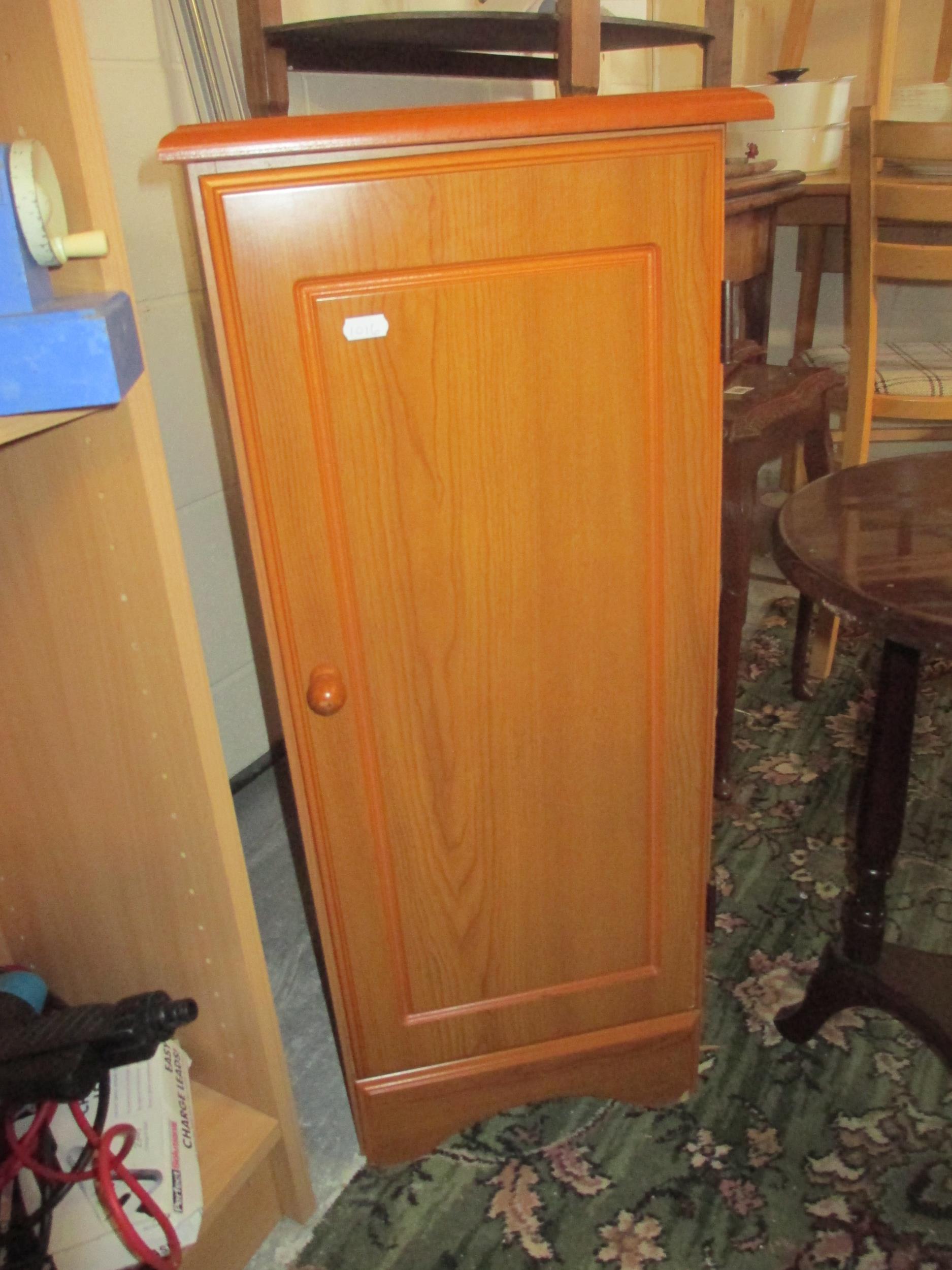 A CD cabinet with contents and a side table - Image 3 of 4